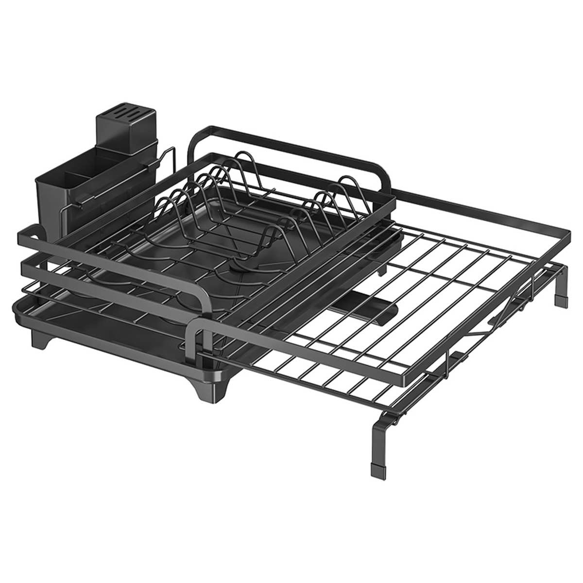 杯子碗筷缩放收纳沥水碗碟架架伸物可架台面多功能收纳置厨房餐具