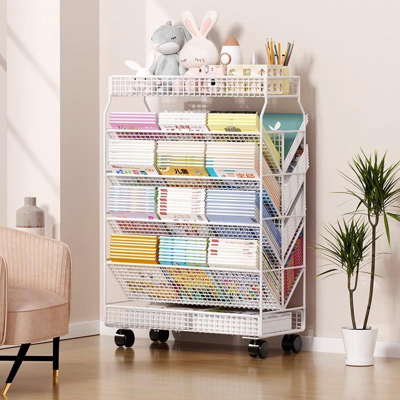 可移动教室课桌书桌收纳置物架