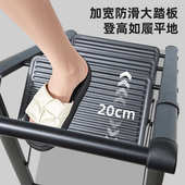 家用梯子带扶手爬梯加厚轻便人字梯室内外多功能折叠梯花架梯子