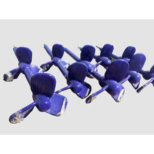 250ZL 搪瓷拌器双层沉推搅进式 搅拌器 部防淀式 2500F0L搪瓷 加底