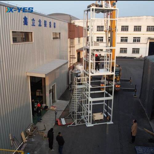 重载往复式升降续机型JYD循环垂直连式提升机臂托盘z卡板叉式运输