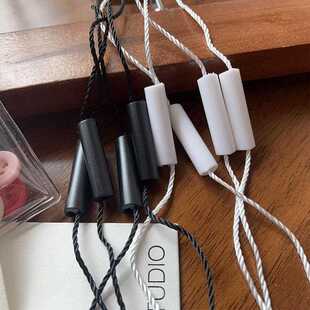 1000条扣好质量吊服绳挂绳米XEG25双厘商标装吊牌绳