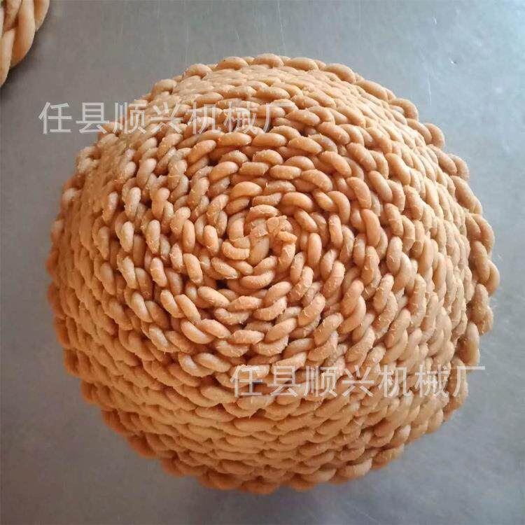 仿手工麻花机自动切断淋油麻花机油炸京果糯米江米条设备