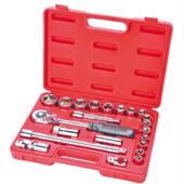 22件套套组筒套汽修工具机修工箱六具套筒扳手套967角装 随车工具