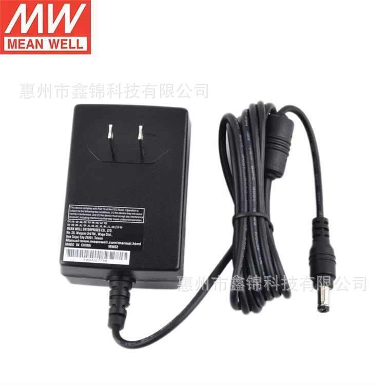 明纬电源 GST25U24-P1J 高信赖工业两插开关电源 美规适配器
