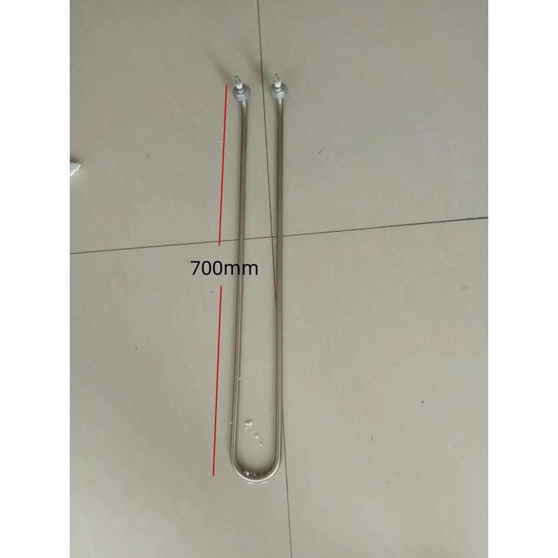 原厂配件鑫恒佳850型烤鸭炉加热管 380v电烤鸭炉U型金属加热棒