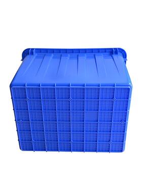 BNM加厚塑料水塑料周箱转箱零盒带盖防静商电箱用物流件运输箱加