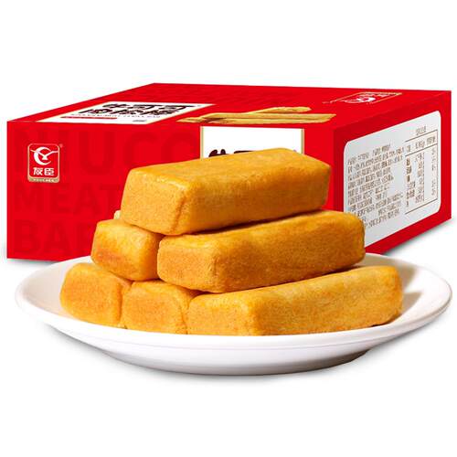 速发现货友臣金丝肉松棒网红零食传统糕点面包营养早餐休闲食品学