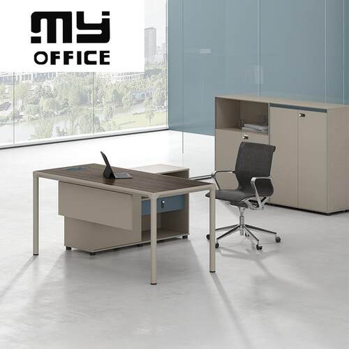 佛山办公家具时尚经理主管桌单人办公桌椅组合轻奢老板桌简约现代