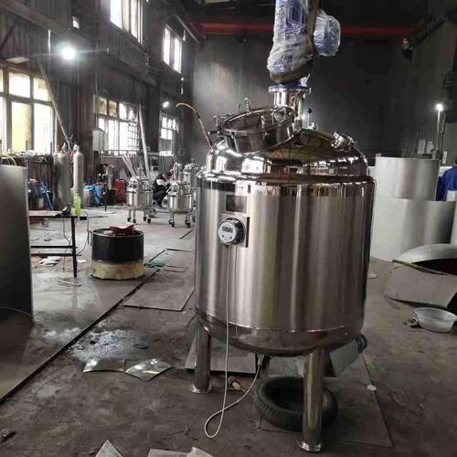 1000升液罐搅拌机钢不锈搅拌热水体加热搅拌桶恒温30LF--PLG4双层