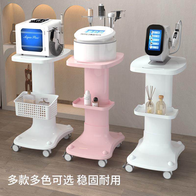 气底座美容仪器车架子移动放推仪器台式仪器小泡置物院架