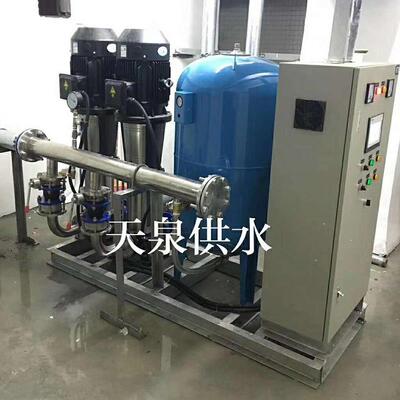 全自动供水设备二次加压恒压变频无塔叠压成套家用