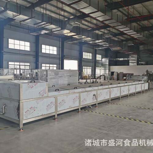 酸笋漂烫线 螺蛳粉酱料包巴氏杀菌设备 竹笋清洗加工流水线