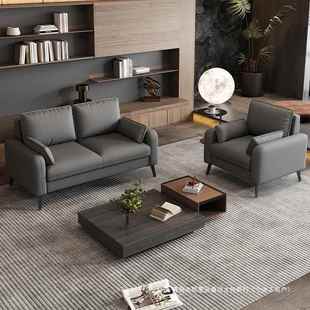 简约现代小户型发8003升级公寓出租房厅办公客接室待服装 店双三沙