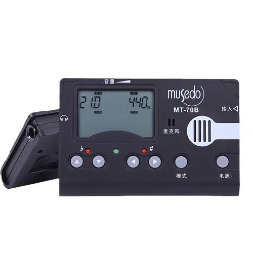 妙事多古筝调音器MT-70B古筝校音器调音调弦器电子节拍器批