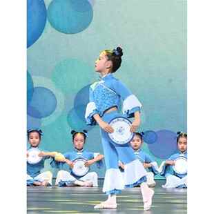 小小的一粒米舞蹈服幼儿粒粒盘中餐儿童演出服马儿嘟嘟骑表演服服