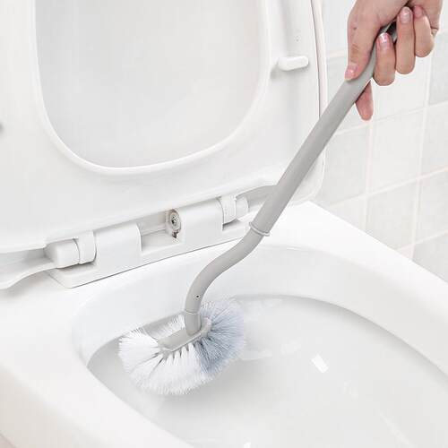 创意家用马桶刷软毛曲柄马桶清洁刷卫生间去污洁厕厕所刷坐便刷