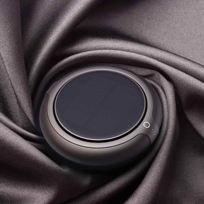 太阳能车载空气净化器负离子净化器汽车用空气净化器工厂直销