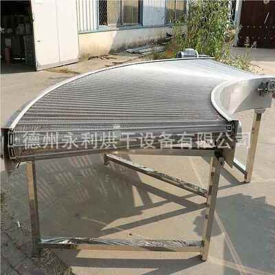 供应送料机蛋输送弯机不锈钢高温食品加工网带衔接糕输XAH转送机