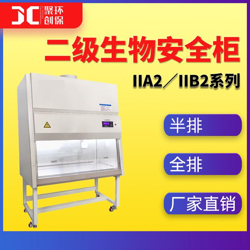 实验室二级生物安全柜单人1000IIA2B2半排全排双人百级生物安全柜图片