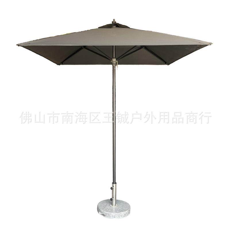 休闲手推方形太阳伞酒店庭院别墅遮阳伞