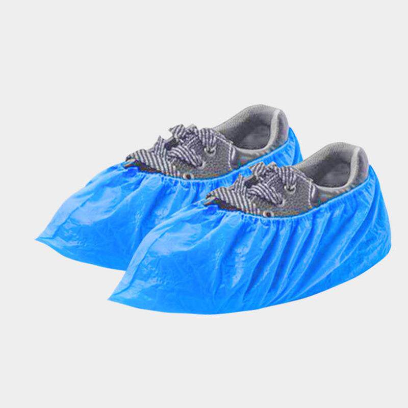 全自动PE鞋套机一次性CPE鞋套机圆橡皮筋防尘塑料鞋套制造机
