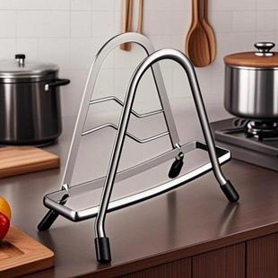 厨房专用菜板架优质不锈钢加厚厨房专用案板砧板放置架多功能支架