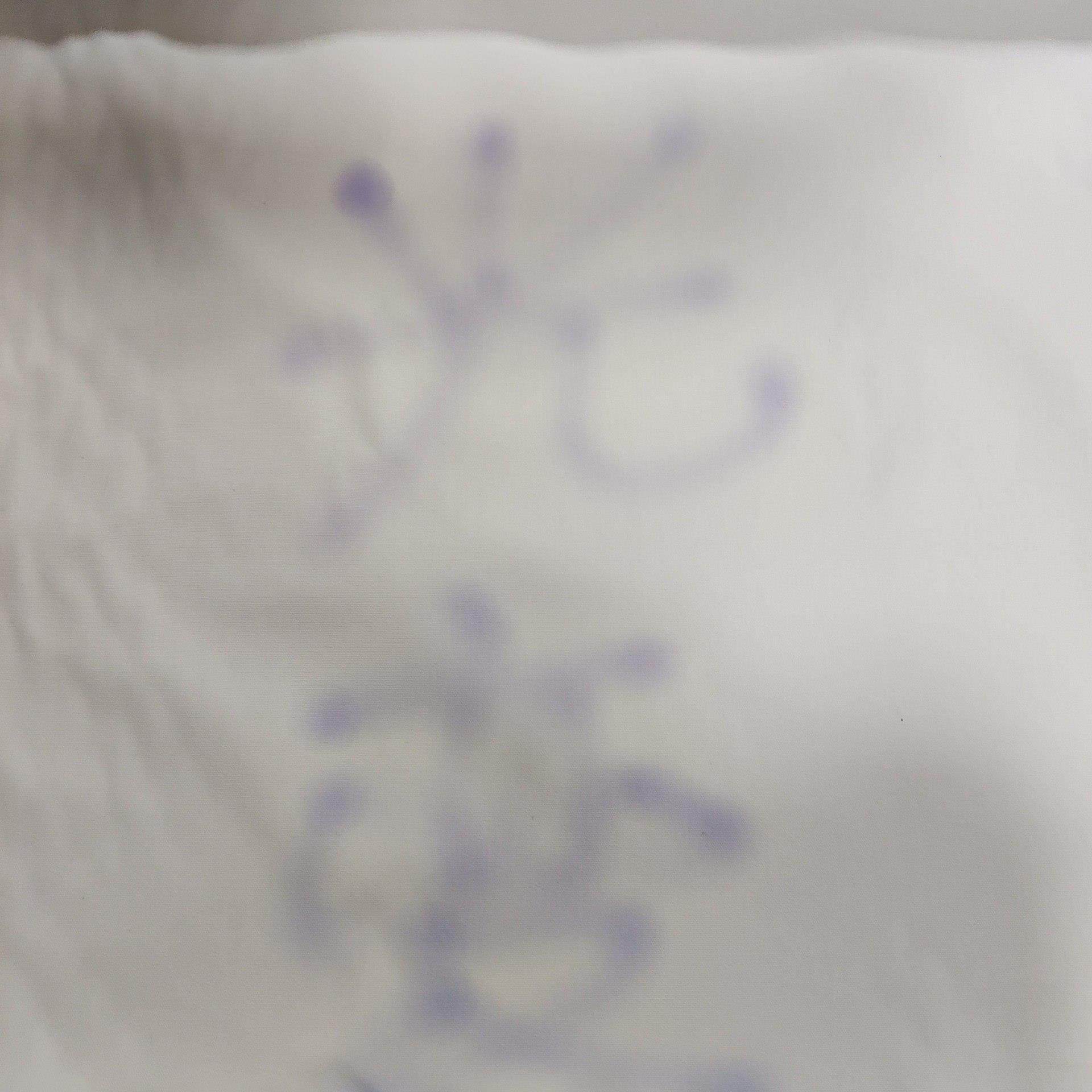 新款直销感光变色布 全棉12安加密帆布 白变蓝 感温变色布 夜光变