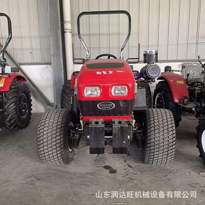 洛阳504大棚王拖拉机 东方红50马力四驱农用窄轮距果园山地拖拉机
