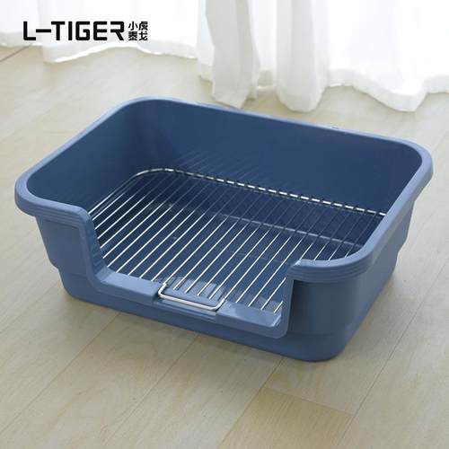 狗厕所狗砂盆金属网架防踩屎防外溅宠物狗狗厕所中小型犬狗便盆