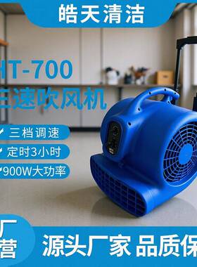 吹风机HT-700定时小型吹干燥机900W商用除湿地面板厕所吹地机