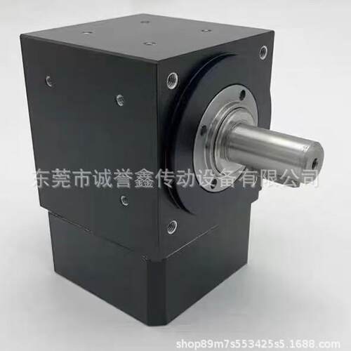 90-2直角换向器 实心轴2：1速比 高扭矩伺服换向齿轮箱