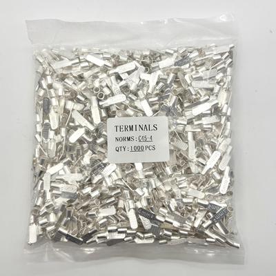 C45插片1.5/2.5/6/10/16/35/50/70平方齐全紫铜件焊接片端子铜鼻