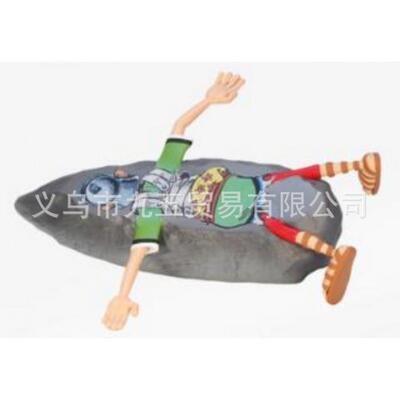 跨境新品Collectible Moneybox有趣的储存罐，被压碎的罗马人雕像