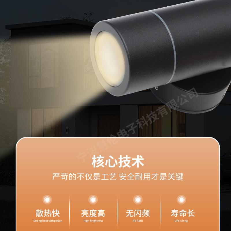 户外壁灯防草地庭院花园别墅壁公园HL1032A户外水灯简约时尚墙灯
