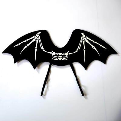 HalloweenDevil Angel Wings Prop万圣节恶魔天使儿童蝙蝠翅膀道
