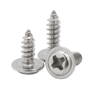 PWA1.7*8螺丝圆头带垫自攻螺钉盘头带介自攻螺丝钉 介子螺丝批发