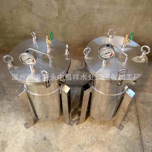 厂家大量供应304和316L不锈钢油漆涂料胶水过滤1号机袋式过滤器