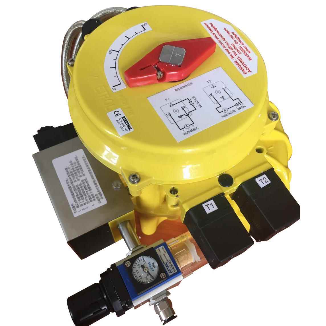 024-100旋转气缸DP2024-17002D10气动执行器HFD-DPC01+POT