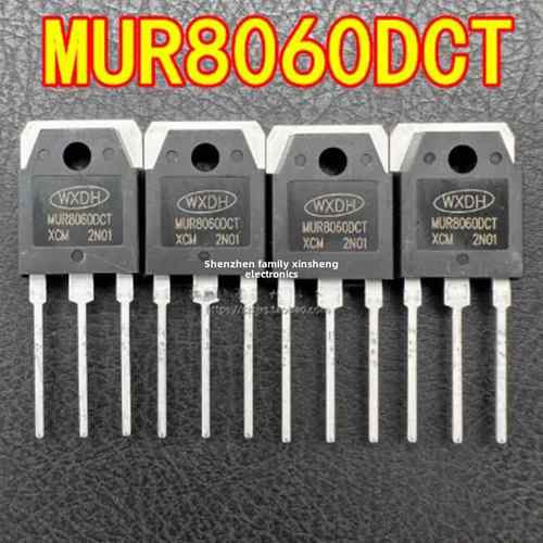 全新 MUR8060DCT 80A600V TO-3P 逆变焊机配件 快恢覆整流二极管