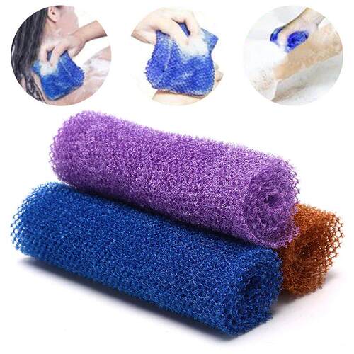African Net Sponge Exfoliating Body Scrubbing Wash Washcloth