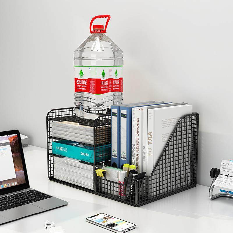 教师办公室桌面收纳办公桌置物架文件盒办公用品文件架书架多层大,住宅家具,书架,淘宝优惠券,粉丝福利购,淘宝优惠卷