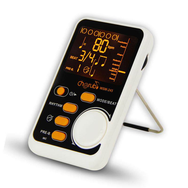 小天使Cherub电子节拍器人声节奏钢琴吉他小提琴古筝乐器WSM-245