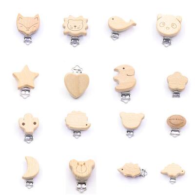 5pcs Nipple Chain Aessories Modelling Beech Pacifier Clip BP