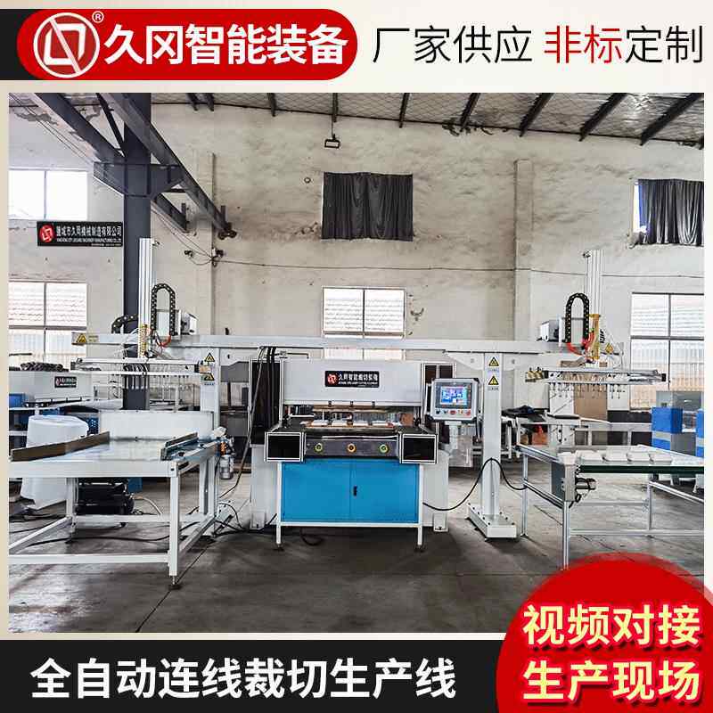 吸塑纸塑裁断机全自动连线裁切裁切线橡塑厂家供应吸塑裁断机