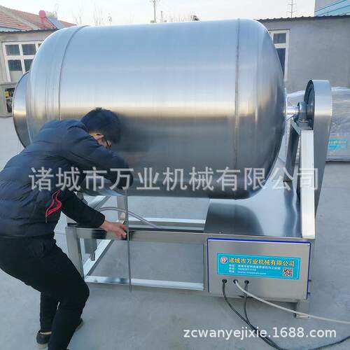厂家供应自动真空滚揉机变频真空滚揉机真空滚揉腌制机