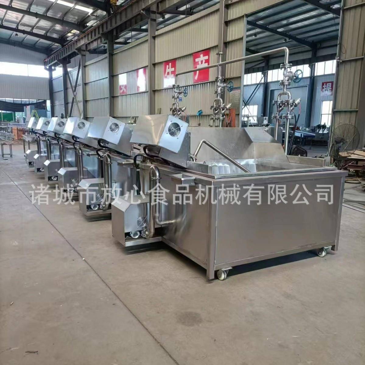 不锈钢蒸煮冷却六连锅大型商用米线米粉宽粉蒸煮冷却六连锅SUS304