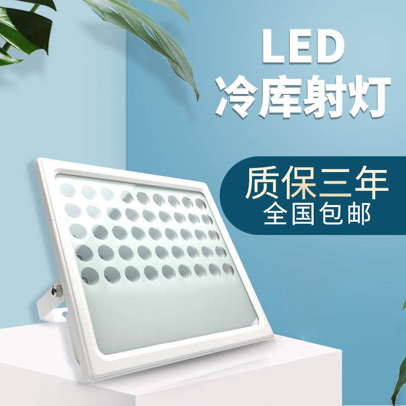LED投光灯50W冷库耐低温室外照明灯探照广告灯超亮投射灯户外