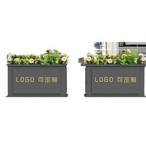 九唐户外花箱外摆商业街样品屋展示中心广场隔断长方形花盆花架子