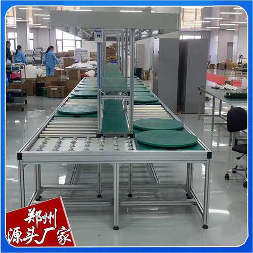 自动化滚筒输送机滚轮传送带转弯拐角重型送料机顶升移栽输送线